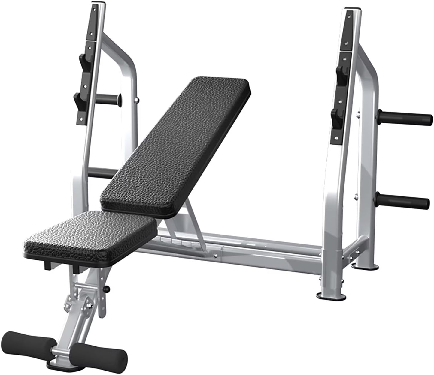 Ultimate Weight Bench Press Station - Heavy-Duty Olympic Equipment with 700Lbs Capacity for Serious Lifters