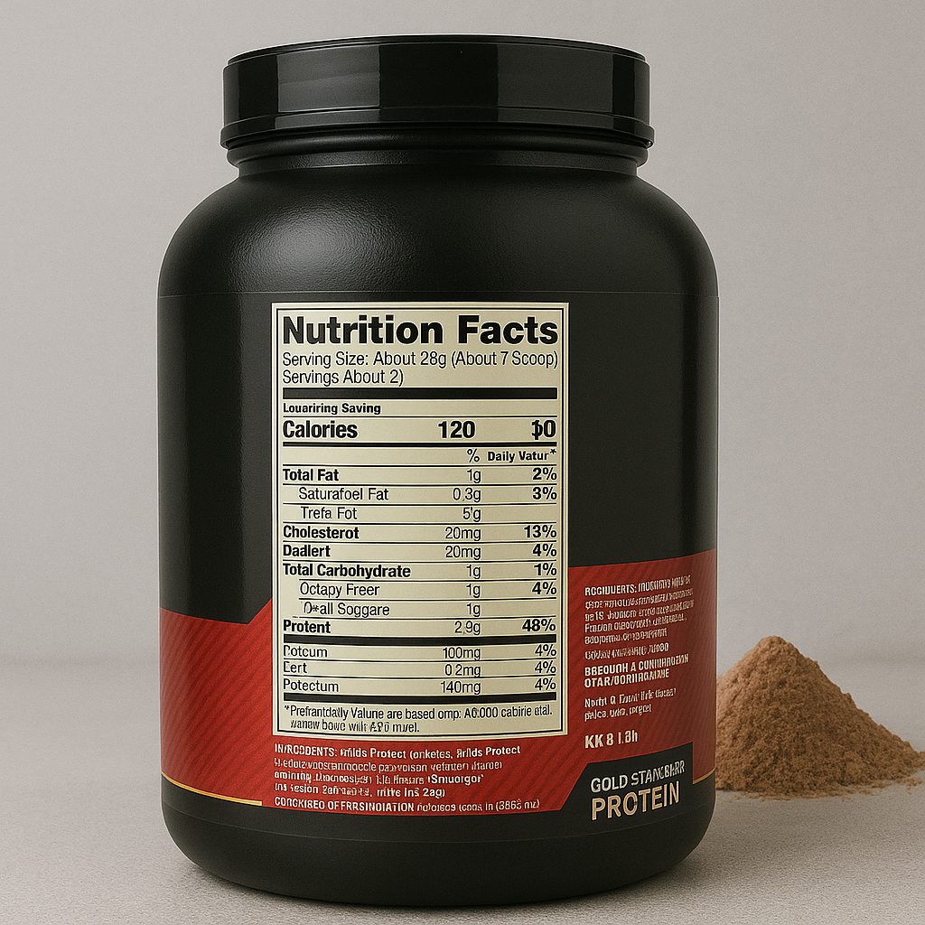 π₯πͺ 100% Golden Wheyβ’ β The Glow-Up Protein Powder