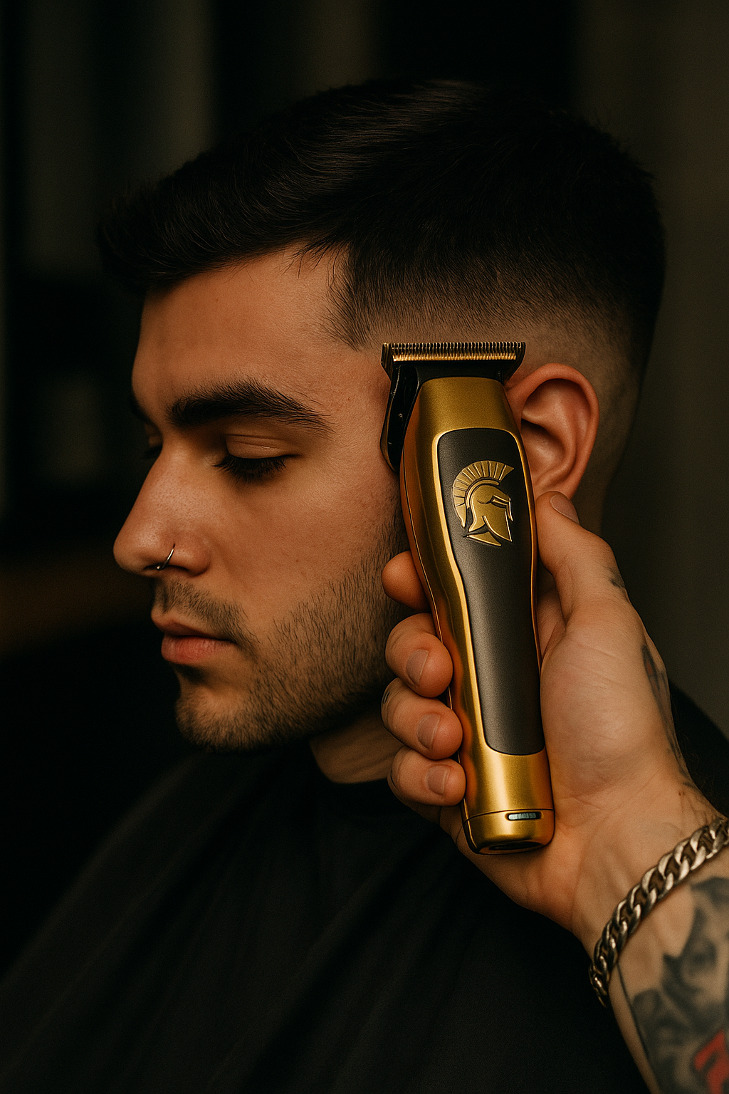 π₯ LooksMaxxed Precision Fadeβ’ β Cordless + Corded Hair Clipper
