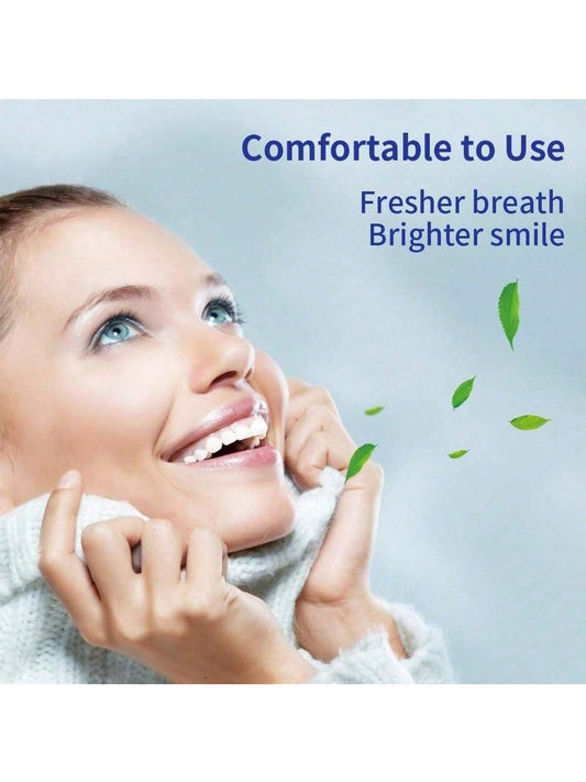 Transform Your Smile with [5D]28 Pairs of Effective Teeth Whitening Strips - Say Goodbye to Stains from Coffee, Wine, and More!